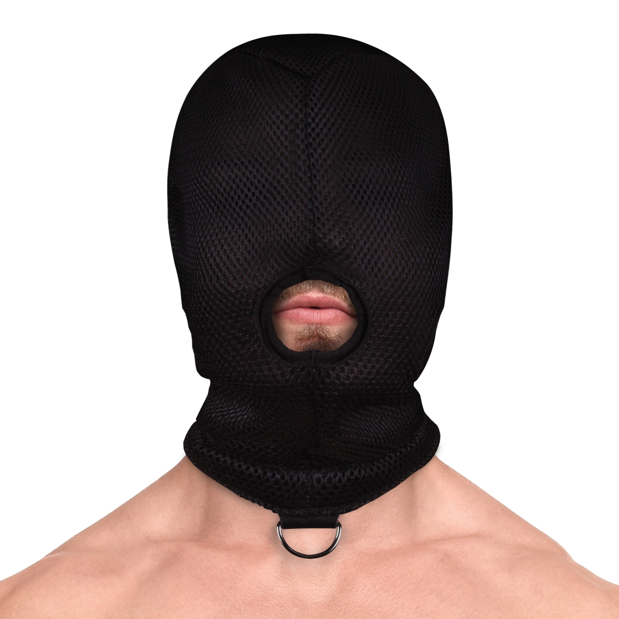 Extreme Mesh One Hole D-Ring Masker - Ultieme Controle