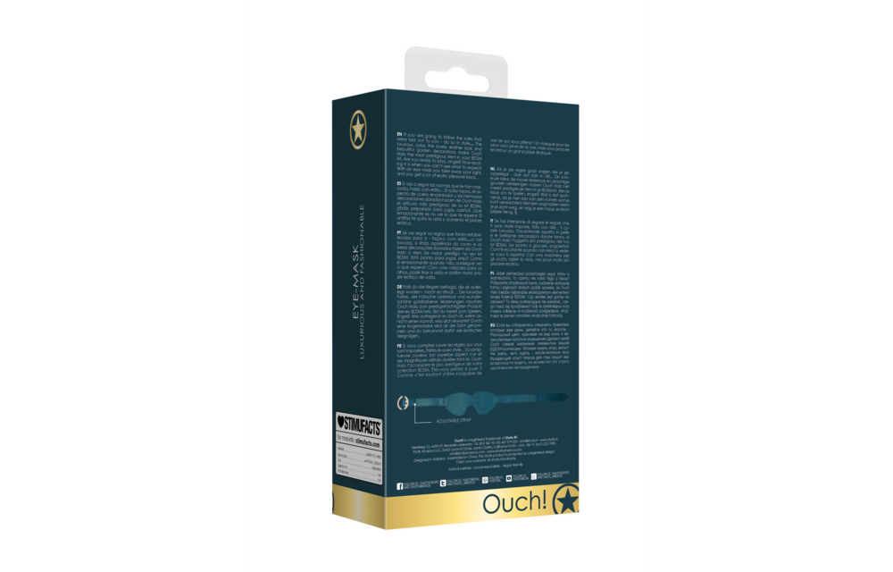 Luxuriöse Augenmaske Ouch Halo | Stilvoll & intensives Vergnügen