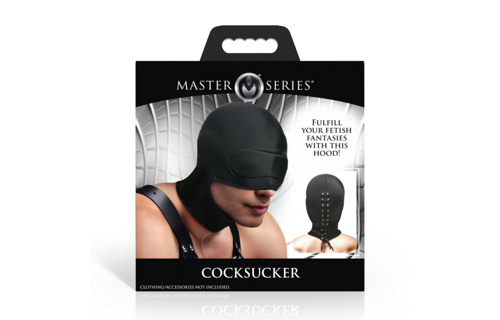 Cocksucker-Kapuze Schwarz – Komfort & intensives Vergnügen | Xr Brands