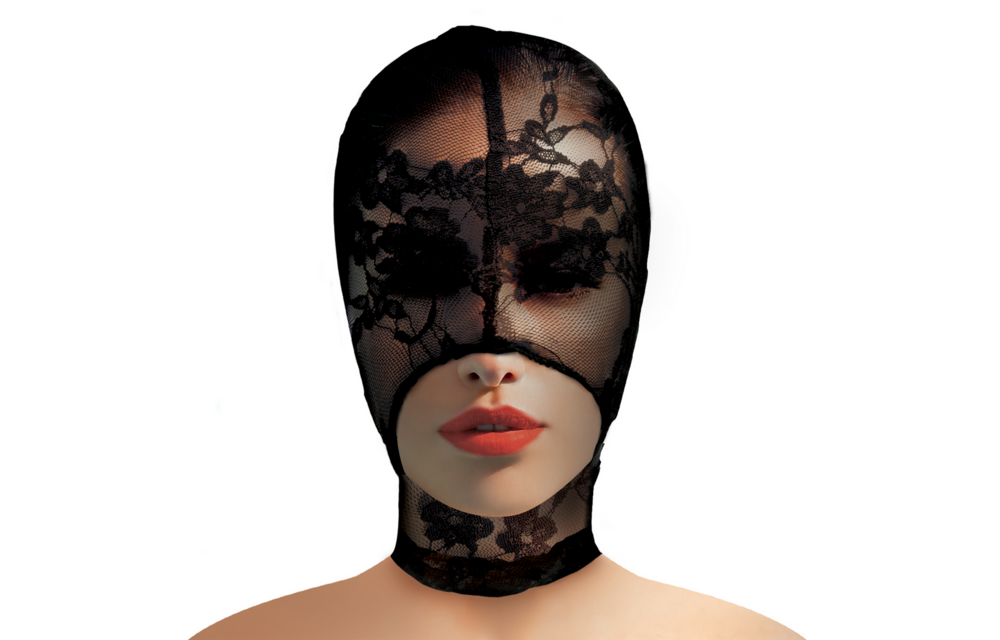 Lace Seduction Spitzen-Bondage-Maske – Verführen und spielen