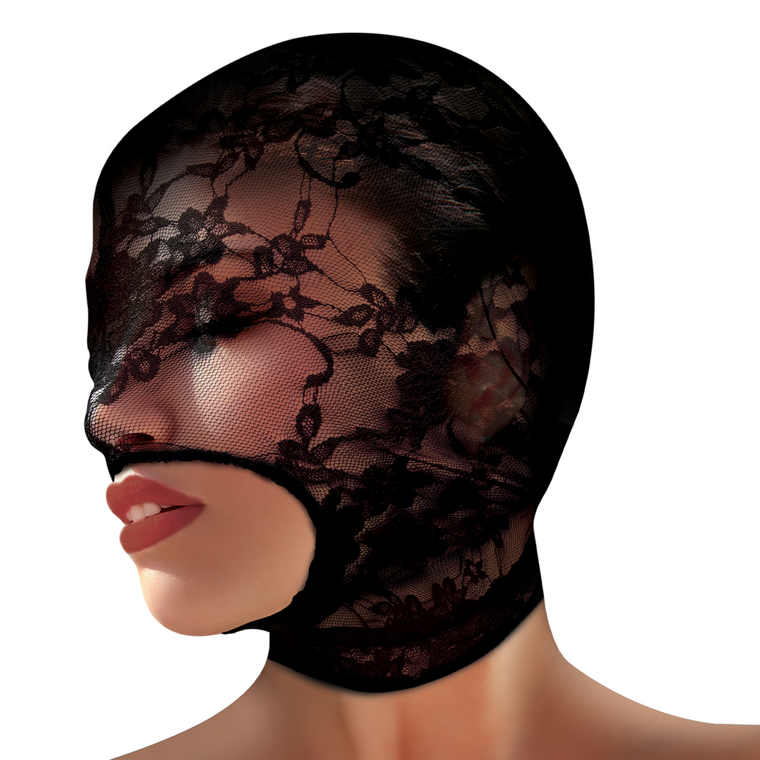 Lace Seduction Lace Bondage Mask – Seduce and Play
