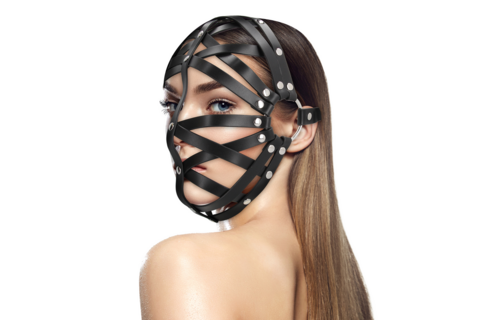 Kooi-Masker Zwart | Stijlvol, Comfortabel & Duurzaam Bdsm