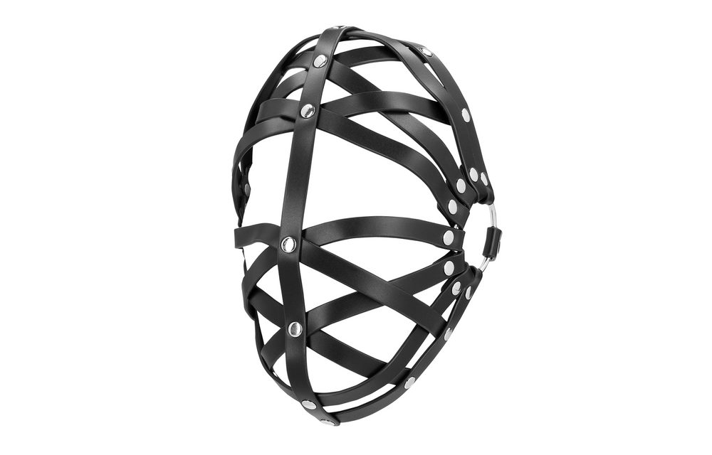 Käfigmaske Schwarz | Stilvoll, bequem und strapazierfähig BDSM