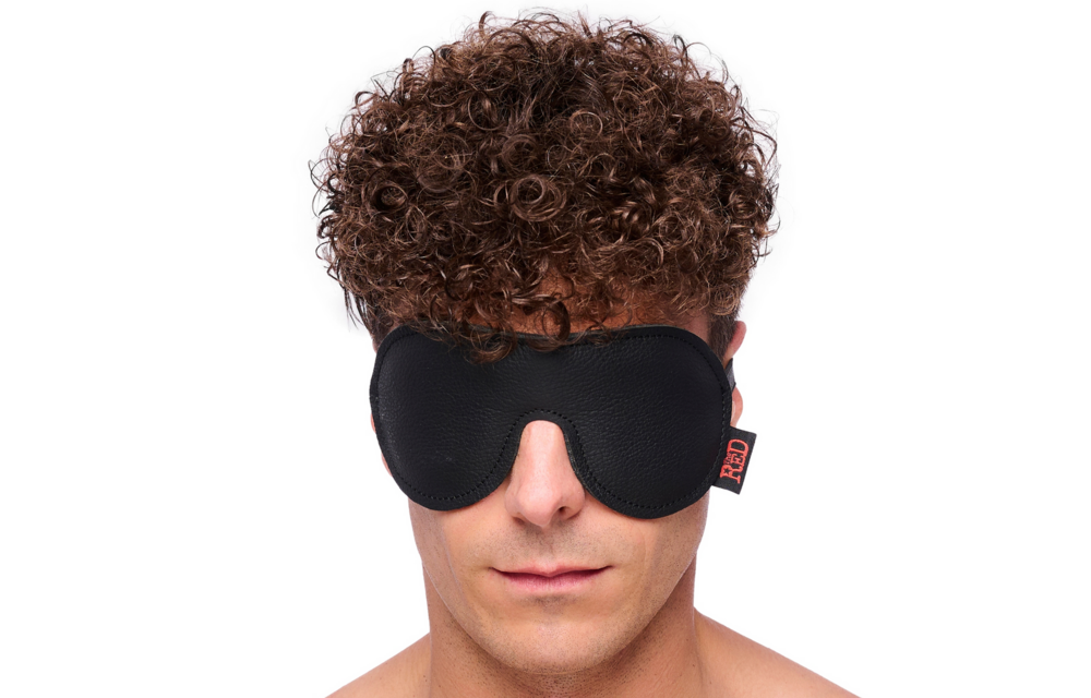 Leren Oogmasker Zwart – Stijlvol, Comfortabel & Duurzaam