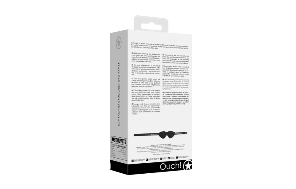 Diamant Studded Oogmasker