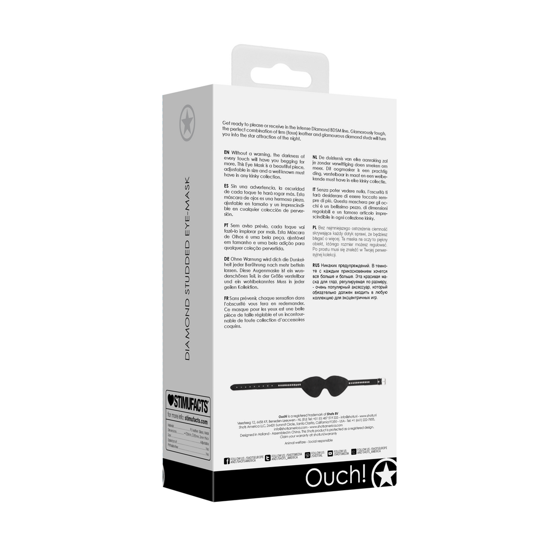 Diamant Studded Oogmasker