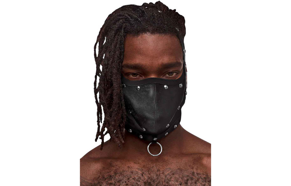 Triton-Maske Schwarz Verstellbar – Bequem & Provokativ