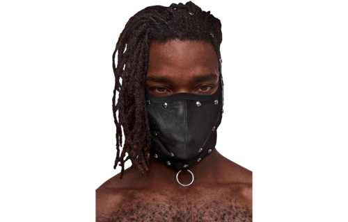 Triton-Maske Schwarz Verstellbar – Bequem & Provokativ