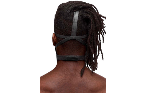 Triton-Maske Schwarz Verstellbar – Bequem & Provokativ