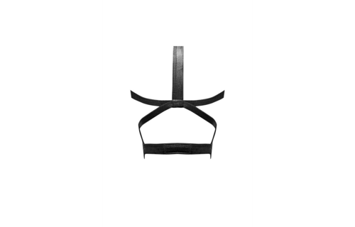 Triton - Mask with Adjustable Neck and Front Ring - One Size - Black