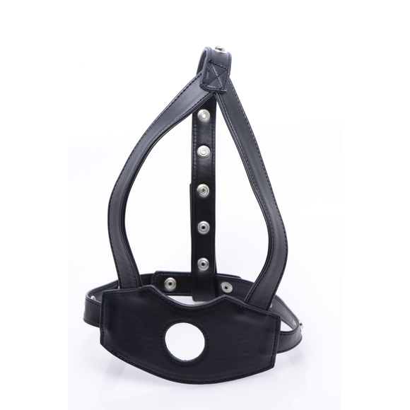 Face Fuk Ii - Comfortabel Dildo Gezichts Harnas Zwart