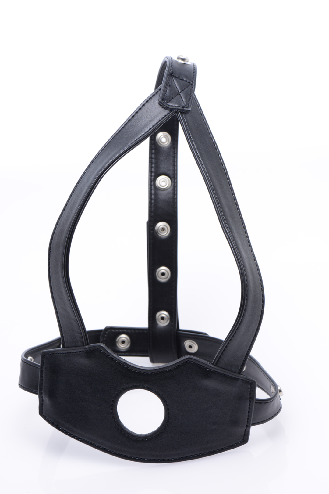 Face Fuk II - Comfortable Dildo Face Harness Black