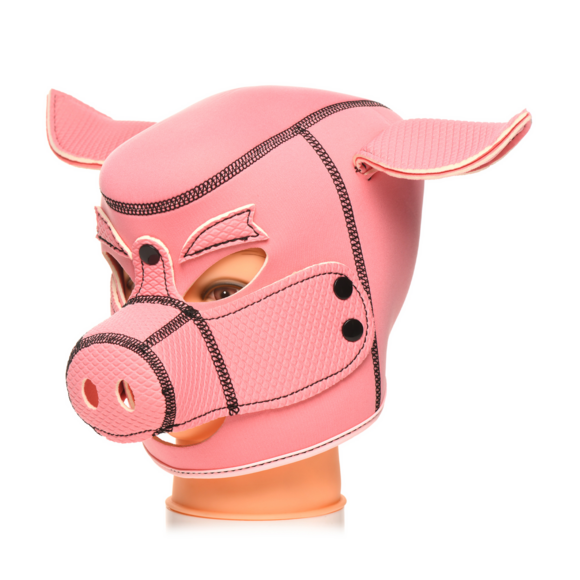Pink Pig Neopren-Kapuze – Bequem & flexibel Sicher