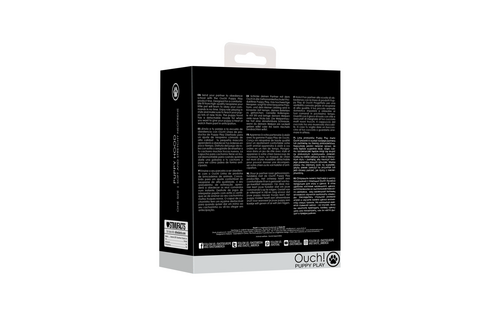 Neopren-Welpenmaske Schwarz – Bequem & Langlebig Training