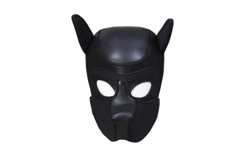 Neopreen Puppy Masker Zwart - Comfortabel & Duurzaam Training