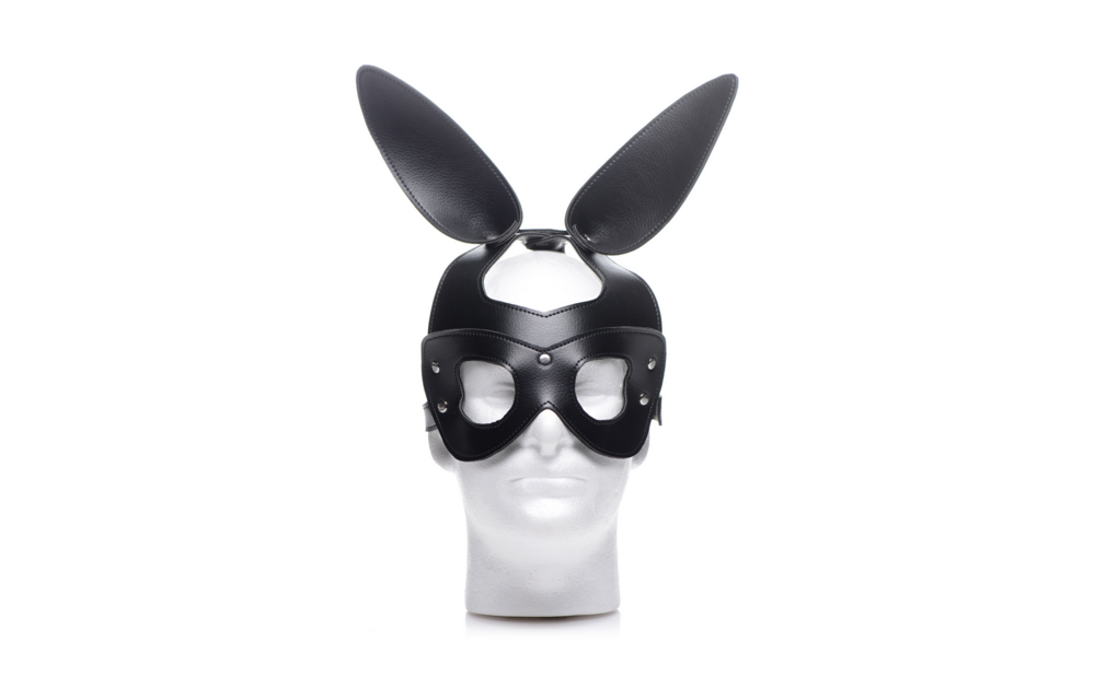 Bad Bunny Konijnenmasker Zwart - Speels & Stoer Accessoire
