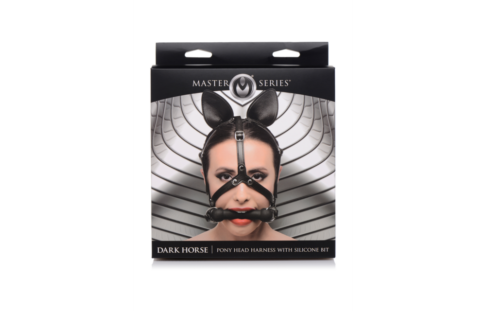 Dark Horse Pony Hoof Goggles With Silicone Bit – Perfect Comfort