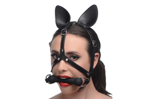 Dark Horse Pony Hoof Goggles With Silicone Bit – Perfect Comfort