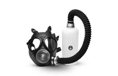 Overload Stroker Gasmasken-Set Schwarz | Atemkomfort & Spannung