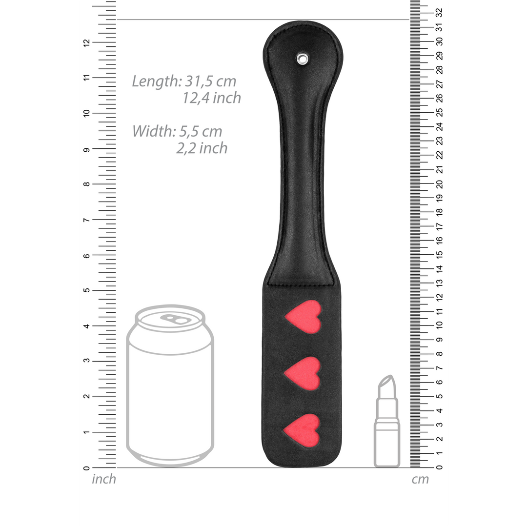 Paddle Hearts Leder-Herzpaddel – Liebevolles & stilvolles Accessoire