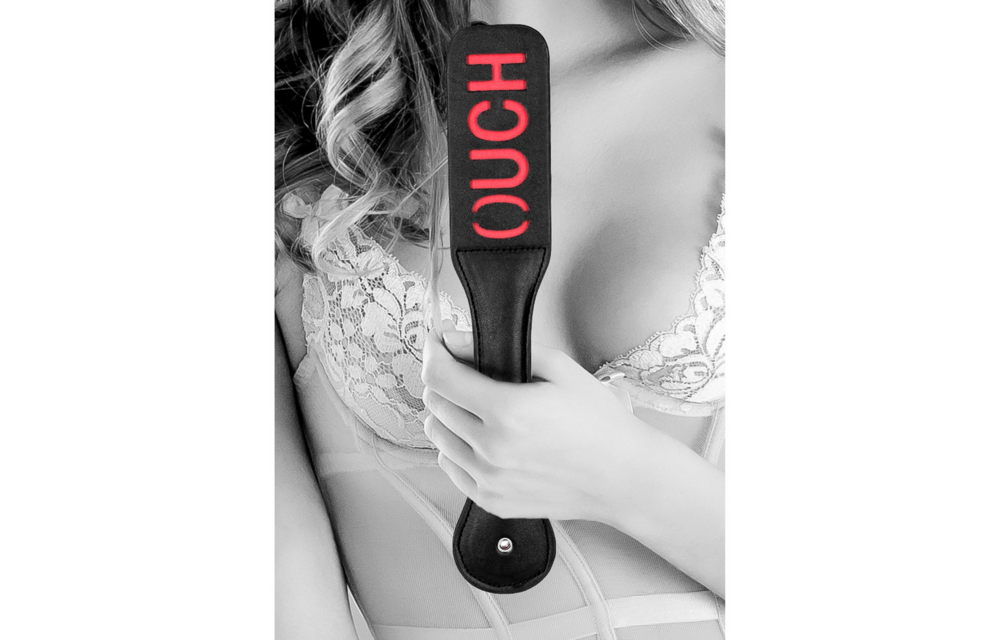 Bonded Leather Paddle Ouch