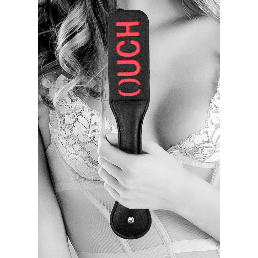 Glued Leather Paddle Ouch – Unique & Durable BDSM Toy