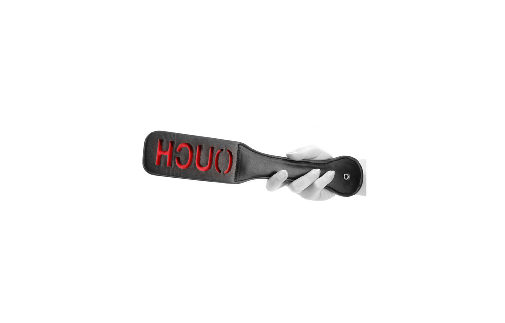 Glued Leather Paddle Ouch – Unique & Durable BDSM Toy
