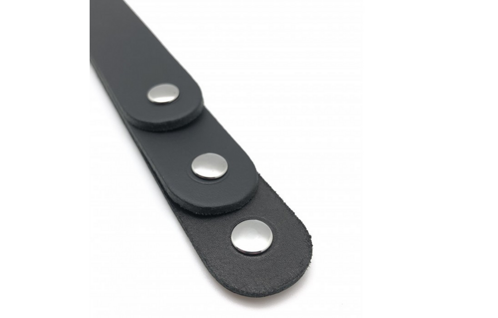 Lederpaddel 39,5 cm Schwarz | Langlebiges & stilvolles Handwerk