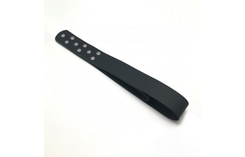 Leder Doppelpaddel - 44,5 cm - Schwarz