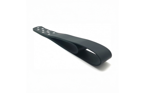 Leren Dubbele Peddel - 44,5 cm - Zwart