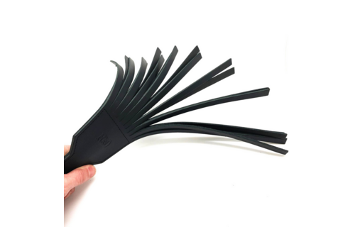 Leren Peddel 45 Cm Zwart - Duurzaam & Hoogwaardig Leer