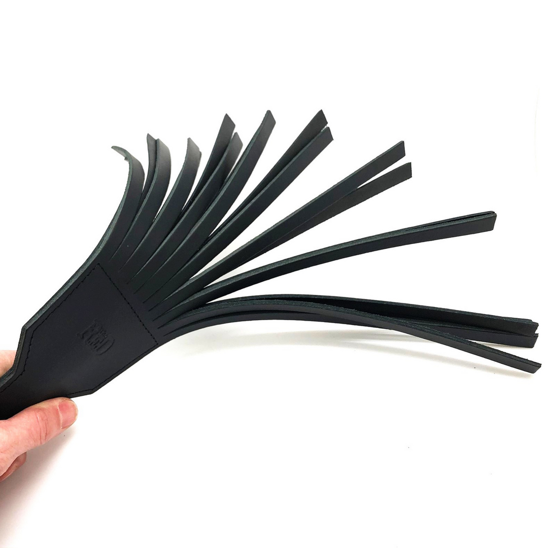 Leather Paddle 45 cm Black - Durable & High-Quality Leather