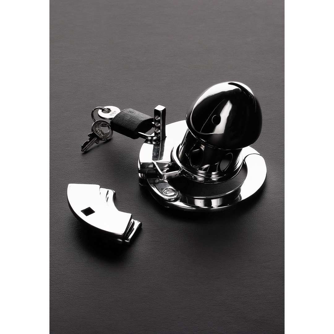 Adjustable Chastity Cage Stainless Steel – The Captive Bird