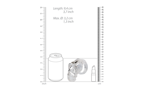 Model 25 Kuisheidskooi 9 Cm Transparant – Duurzaam & Comfortabel