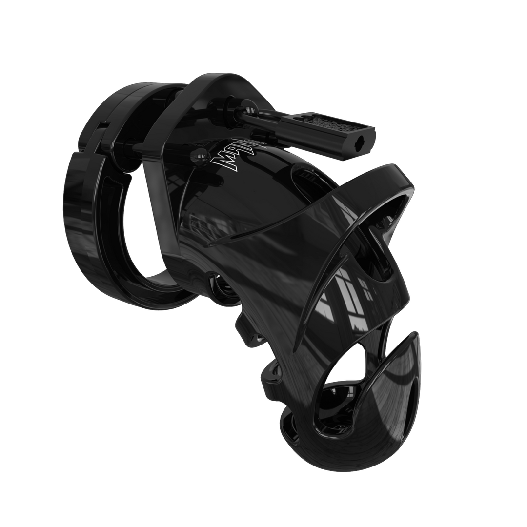 Modell 25 - Keuschheitskäfig - 3,5'' / 9 cm - Schwarz