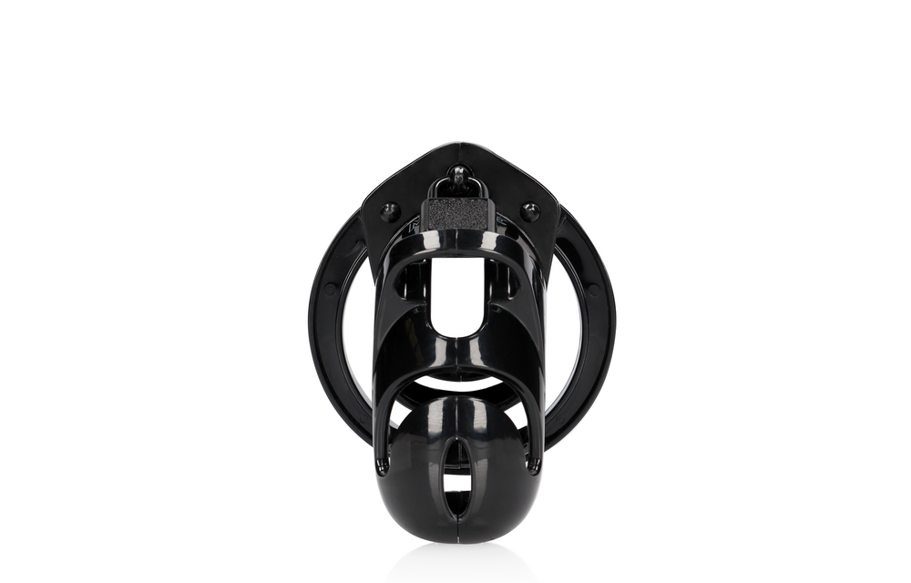 Modell 25 - Keuschheitskäfig - 3,5'' / 9 cm - Schwarz