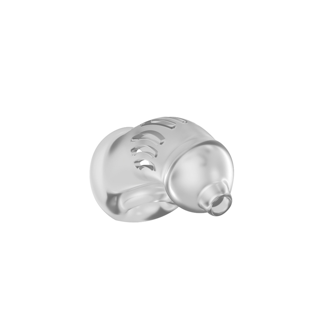 Modell 29 - TPE Keuschheitskäfig - Transparent