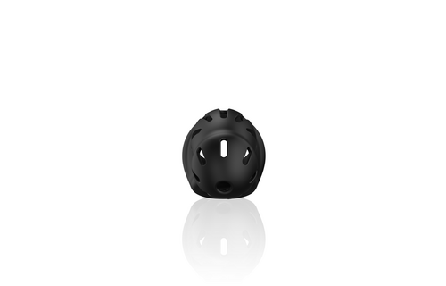 Model 27 - Ultra Soft Silicone Chastity Cage - Black