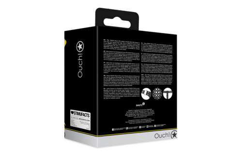 PU Leather Chastity Jock Black - Luxurious & Adjustable BDSM Belt