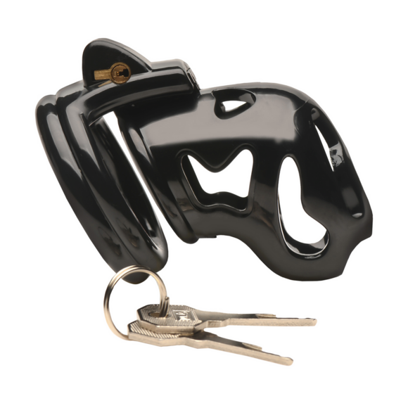 Hard Stop Double Ring Kastele Cage Black – Sturdy & Safe