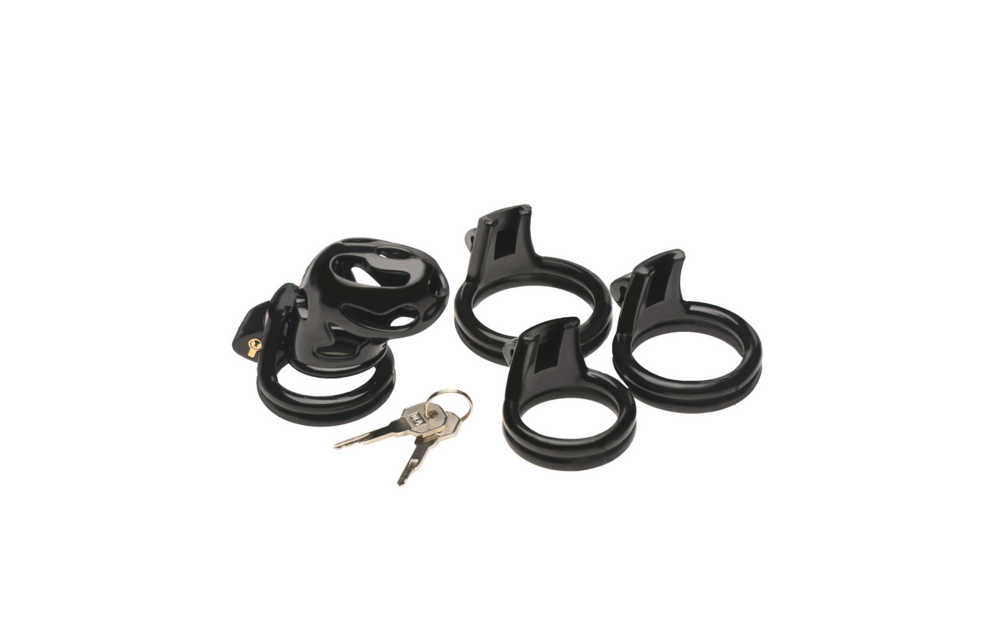 Hard Stop Doppelring Kastele Cage Schwarz – Robust & sicher