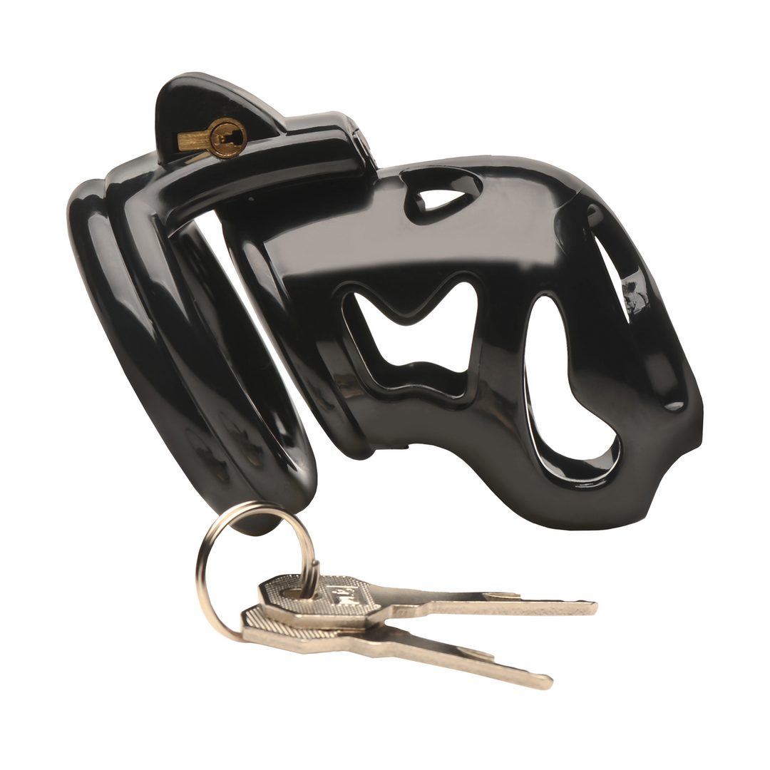 Hard Stop Double Ring Kastele Cage Black – Sturdy & Safe