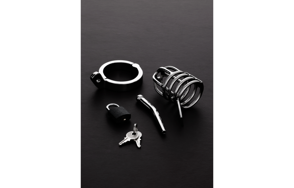 Attica Chastity Cage 1.8/45 mm | Strong & Secure Stainless Steel