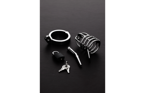 Attica Chastity Cage 1.8/45 mm | Strong & Secure Stainless Steel