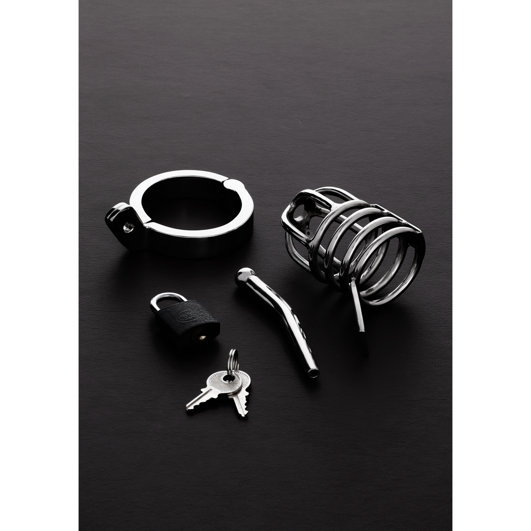 Attica Chastity Cage 1.8/45 mm | Strong & Secure Stainless Steel