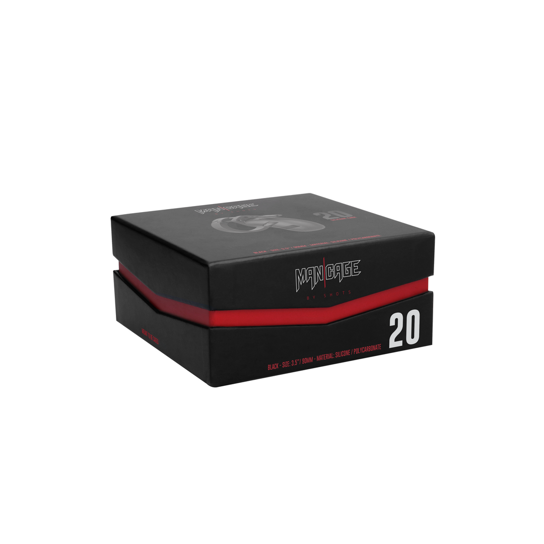 Modell 20 Keuschheitskäfig - 3,5 / 9 cm