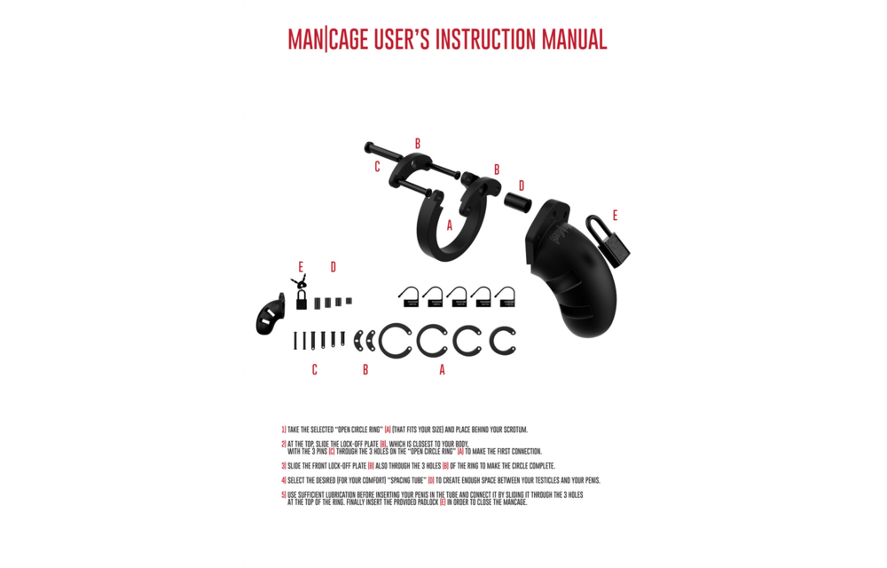 Model 20 Chastity Cage – Safety, Control & Passion