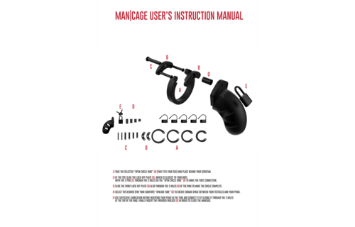 Model 20 Chastity Cage – Safety, Control & Passion