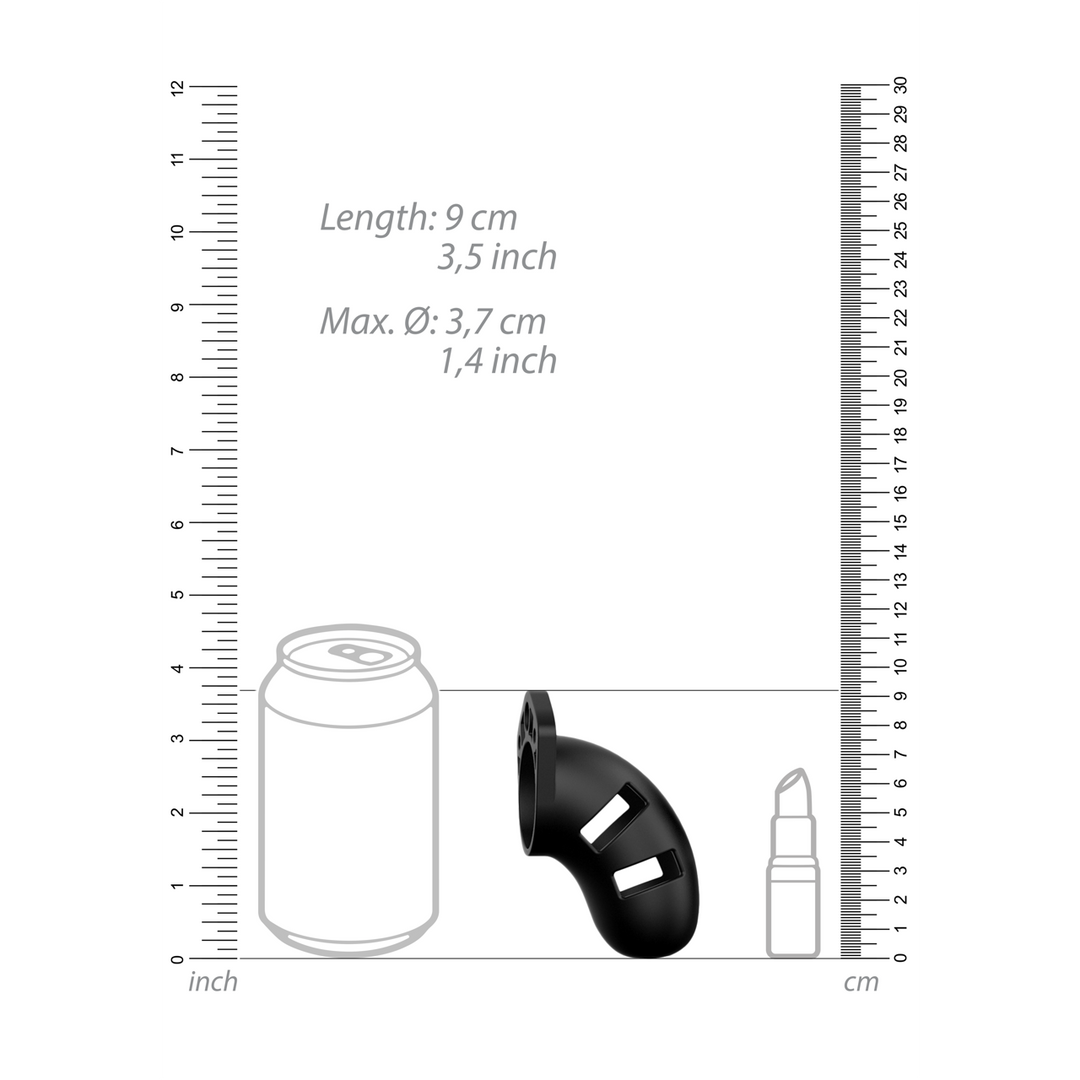 Modell 20 Keuschheitskäfig - 3,5 / 9 cm