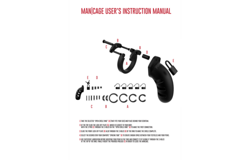 Model 21 Chastity Cock Cage - 4,5 / 11,5 cm